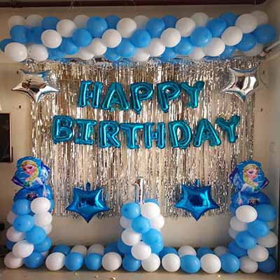 Princess Theme Balloon Wall Decoration