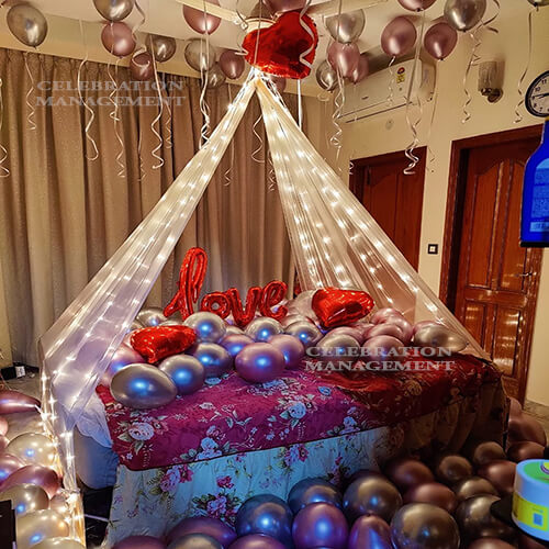 Lovely Tent Lightening Decorations at Home