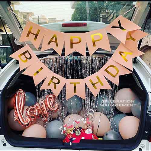 Lovely Car Dikki Decoration