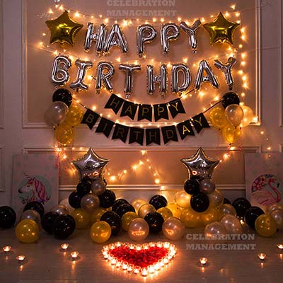 Heart Lightening Balloon Decoration