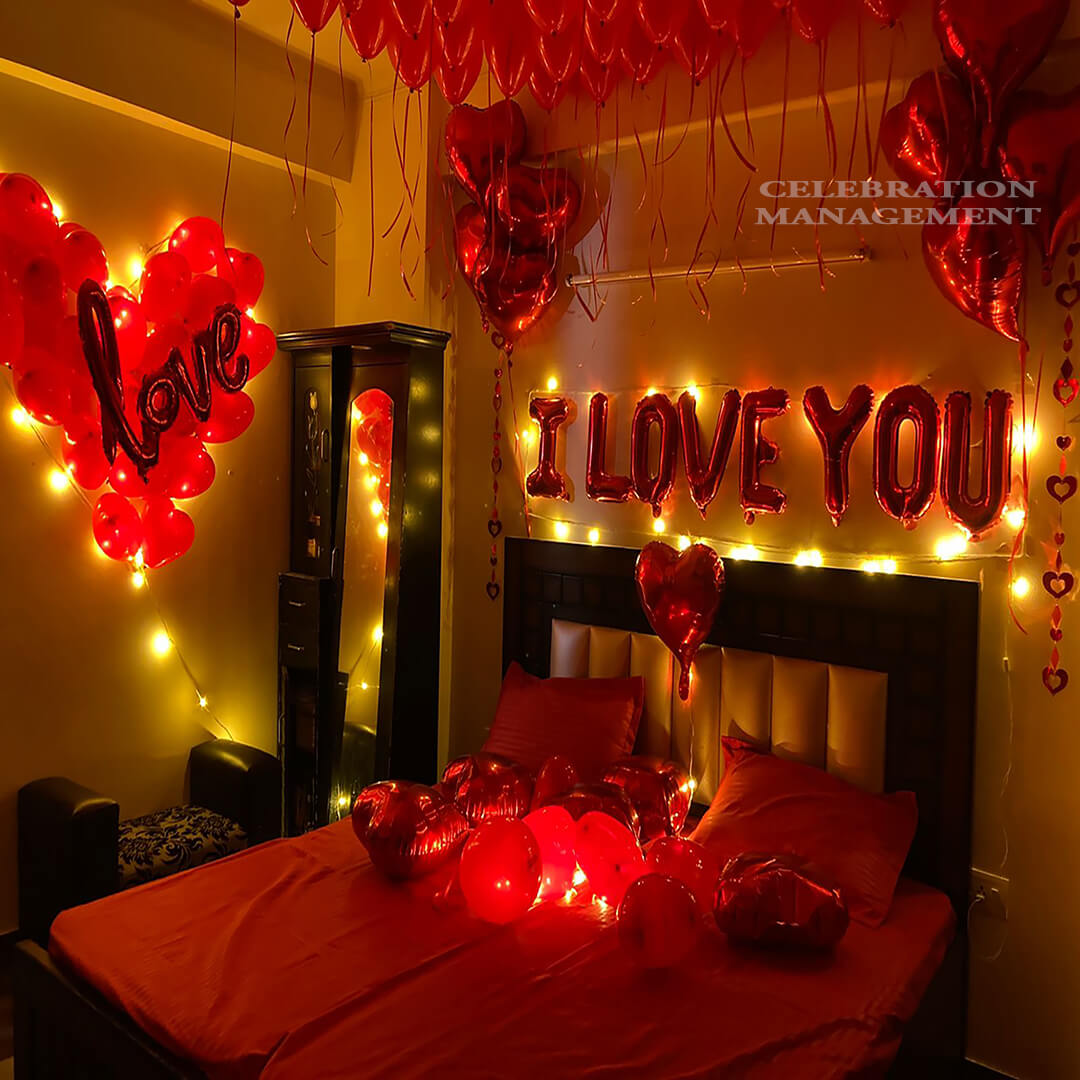 Love Theme Lightning Decoration