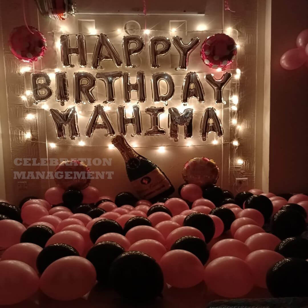 Mahima Birthday Surprise Decoration