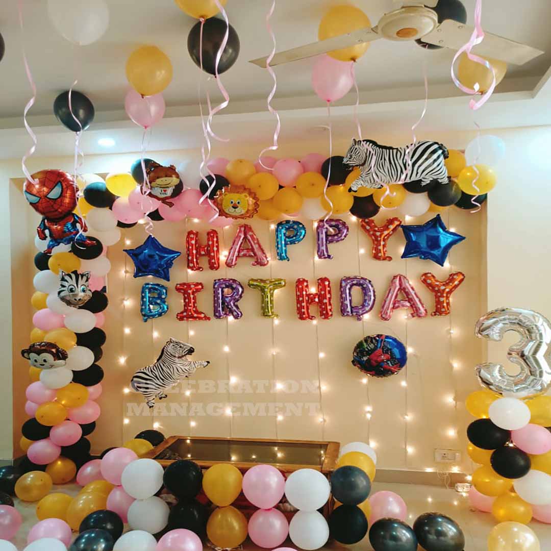 Color full Balloon Arch Decoration 