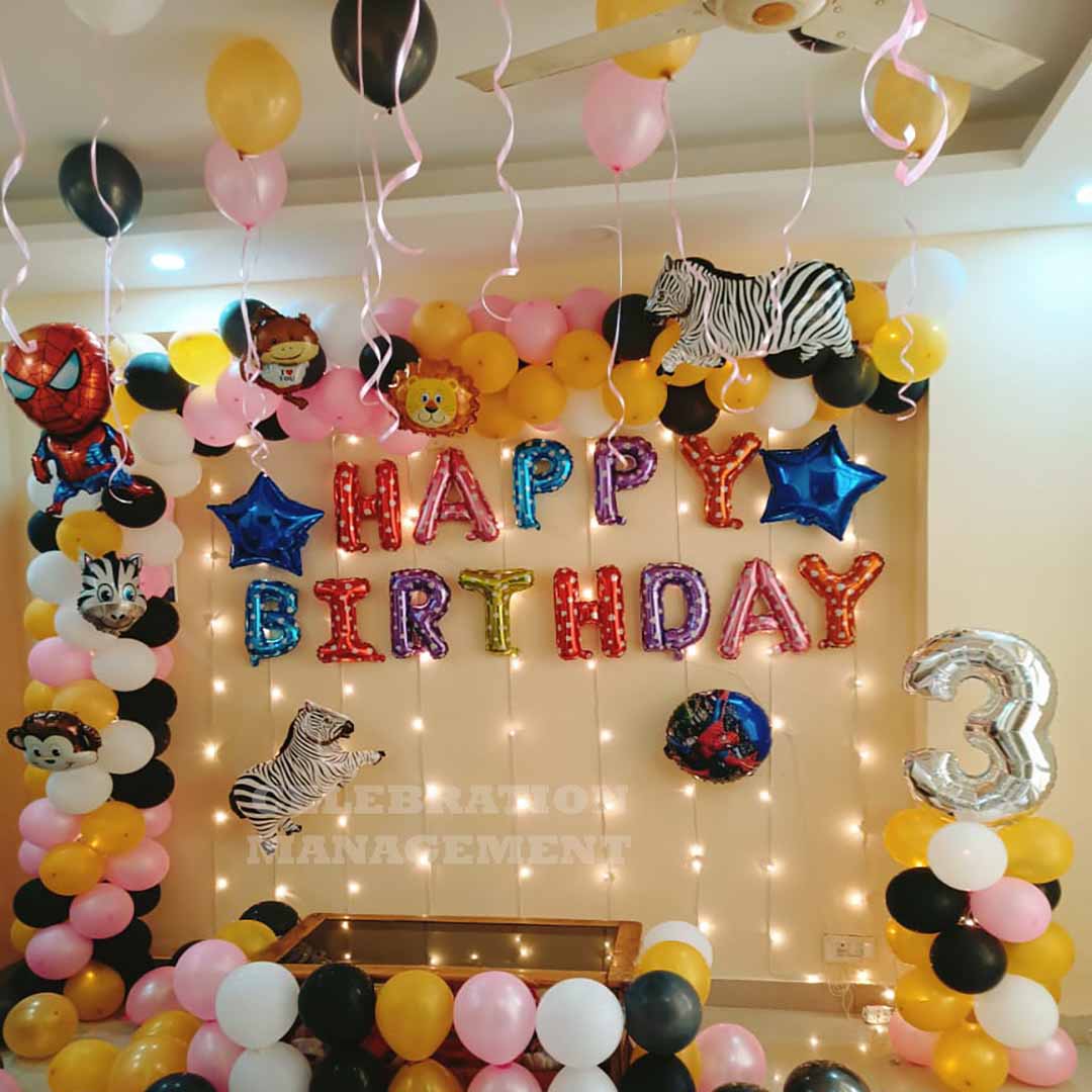 Color full Balloon Arch Decoration 