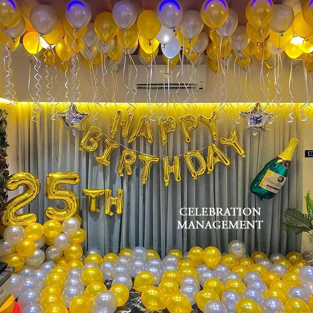25th Birthday Surprise Decoration