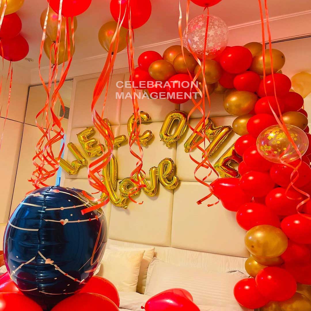 Welcome Love Surprise Decoration