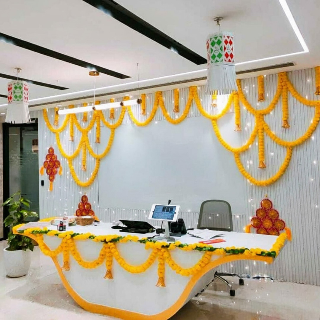 Reception Diwali Decoration