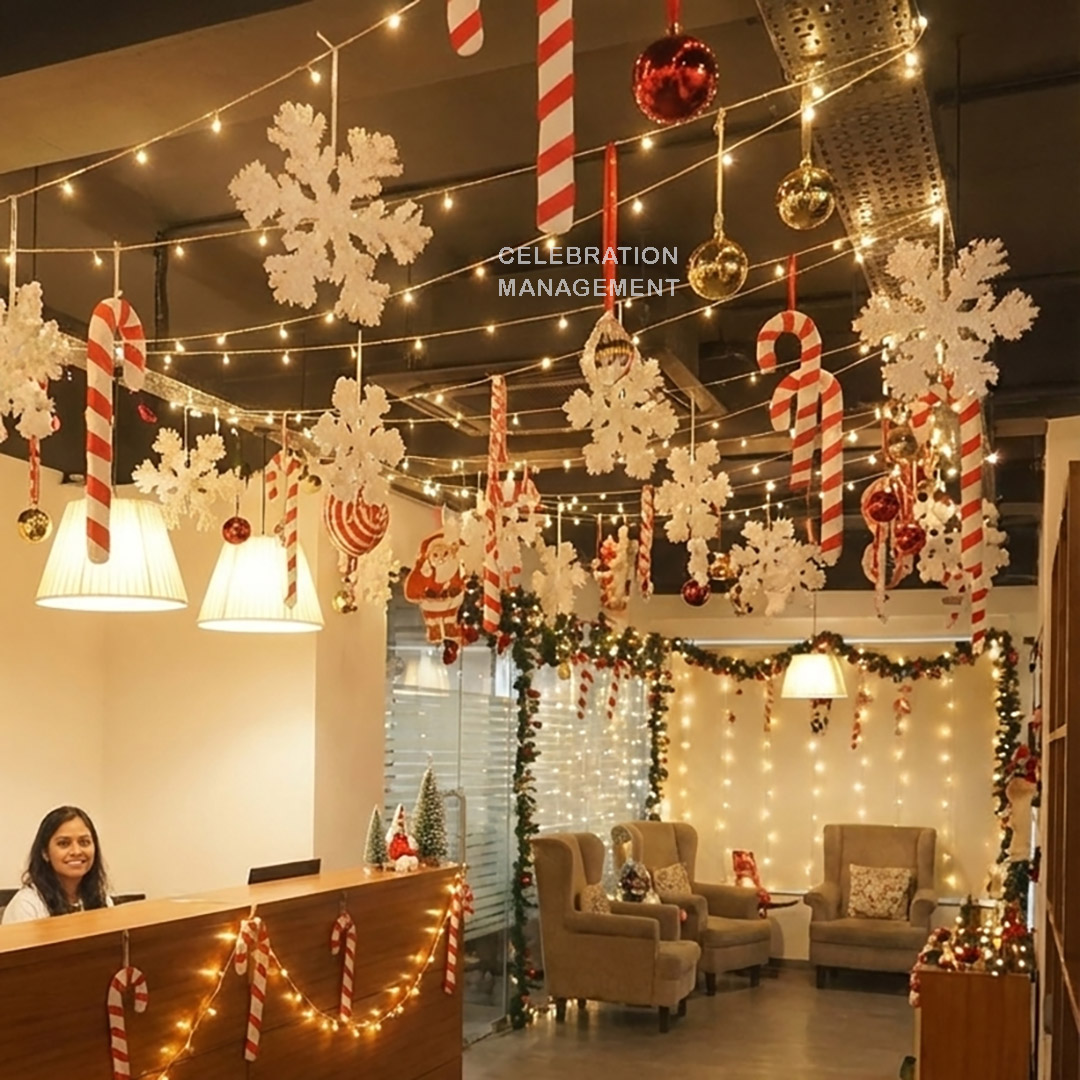 Christmas Reception Decoration