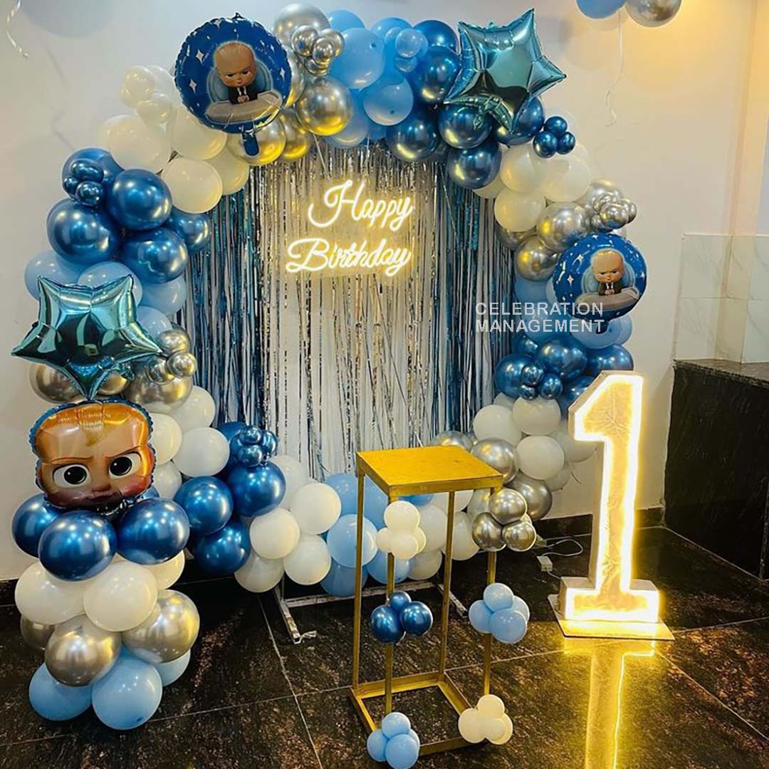 Boss Baby Balloon Ring Decoration