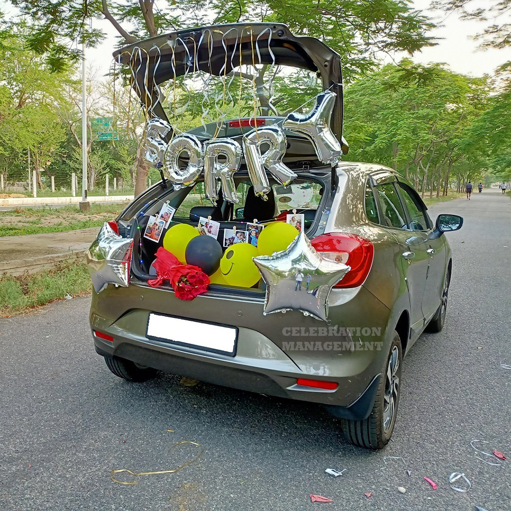 Sorry Smiley Car Boot Decoration