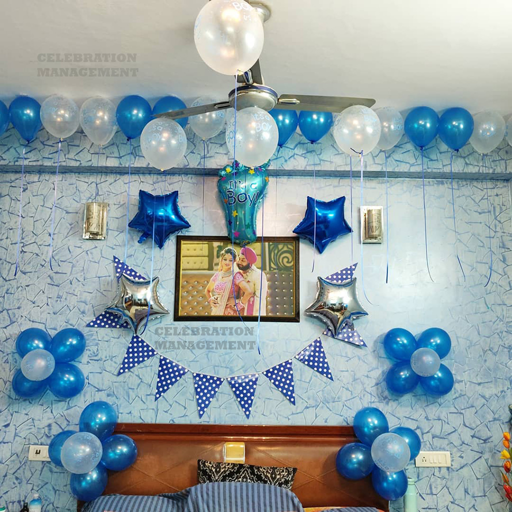 Elegant Welcome Baby decor