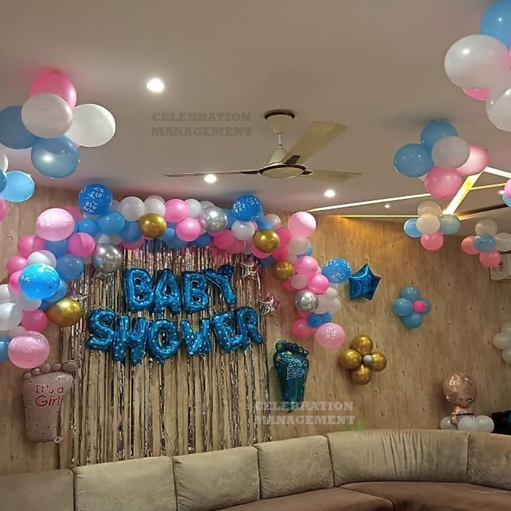 Stunning Home Baby Shower Decoration 